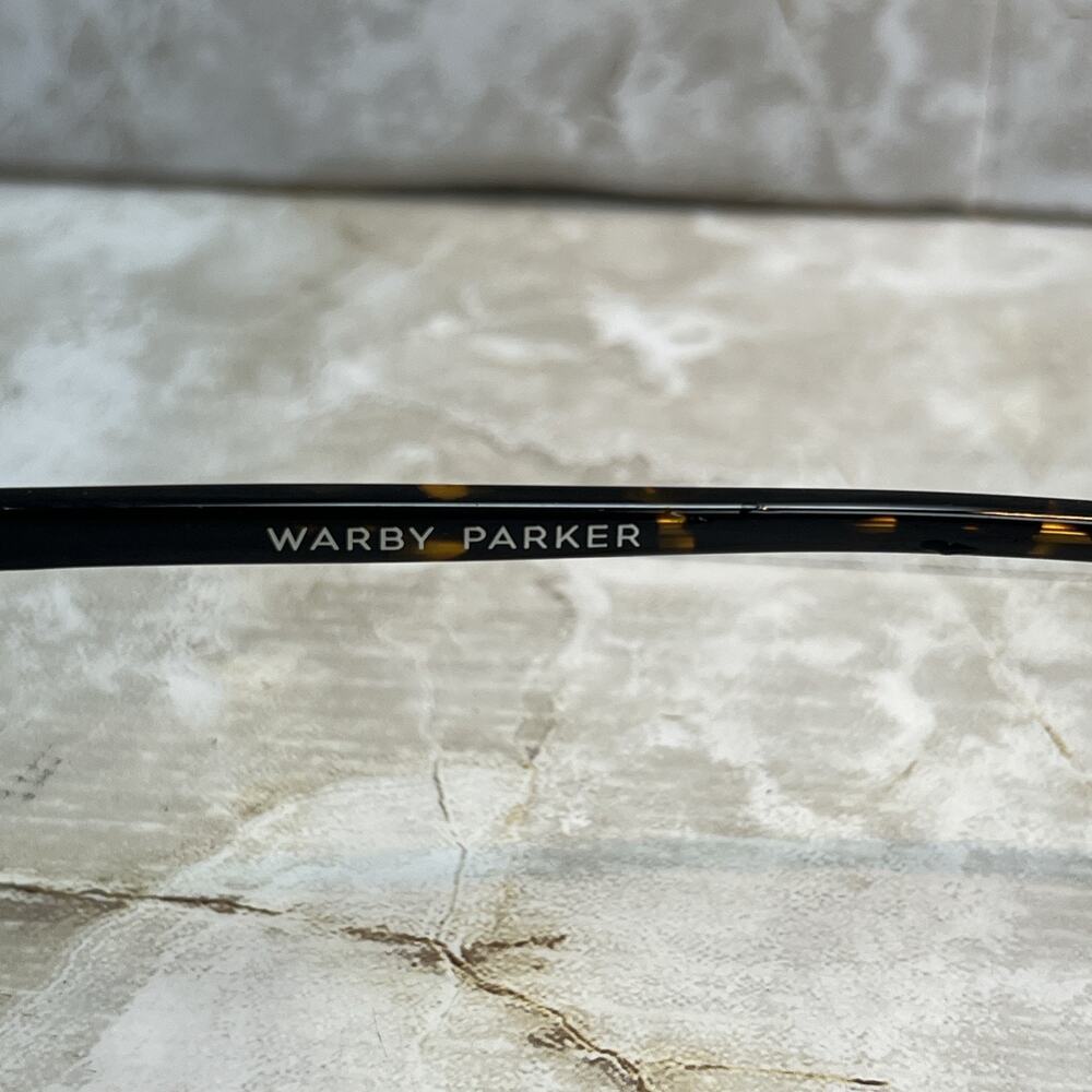 Warby Parker Eyeglasses Haskell 200 Tortoise Dark Brown 49-22-145 FRAMES ONLY - Picture 5 of 7